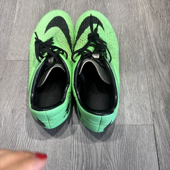 Nike Hypervenom Phelon FG Soccer Cleats Green Low Top Size 7 US (599730-303) - Picture 6 of 9